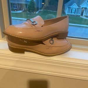 ASOS Design Wide Fit Vapor Loafer! Pink/Beige